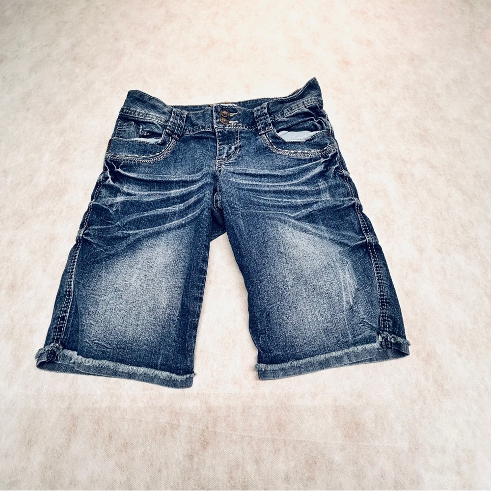 Mudd Blue Jean Shorts‎ Classic Vintage Style
